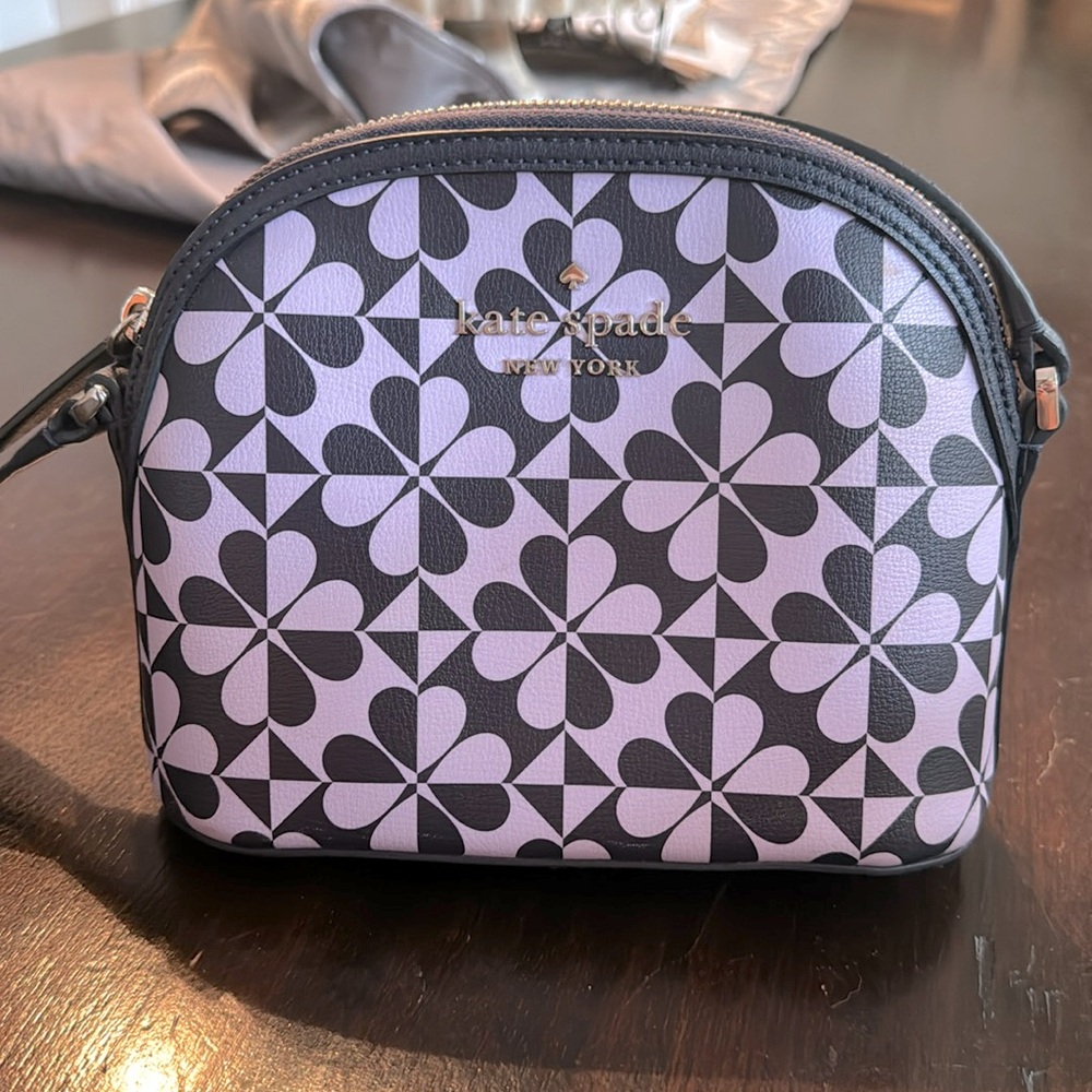 Kate Spade New York Crossbody Purse, Navy & Purple